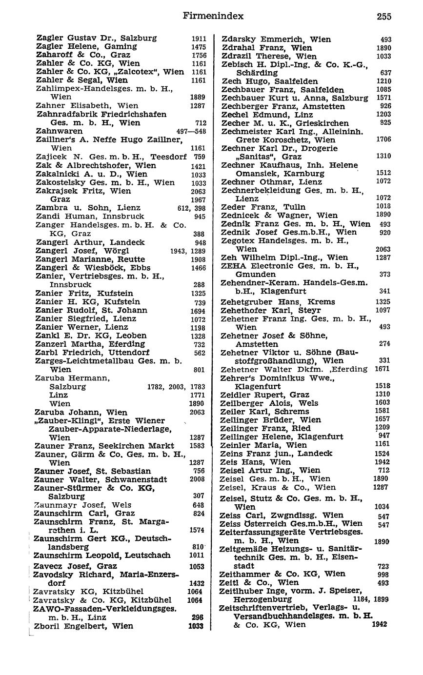 Handels-Compass 1977 - Page 275