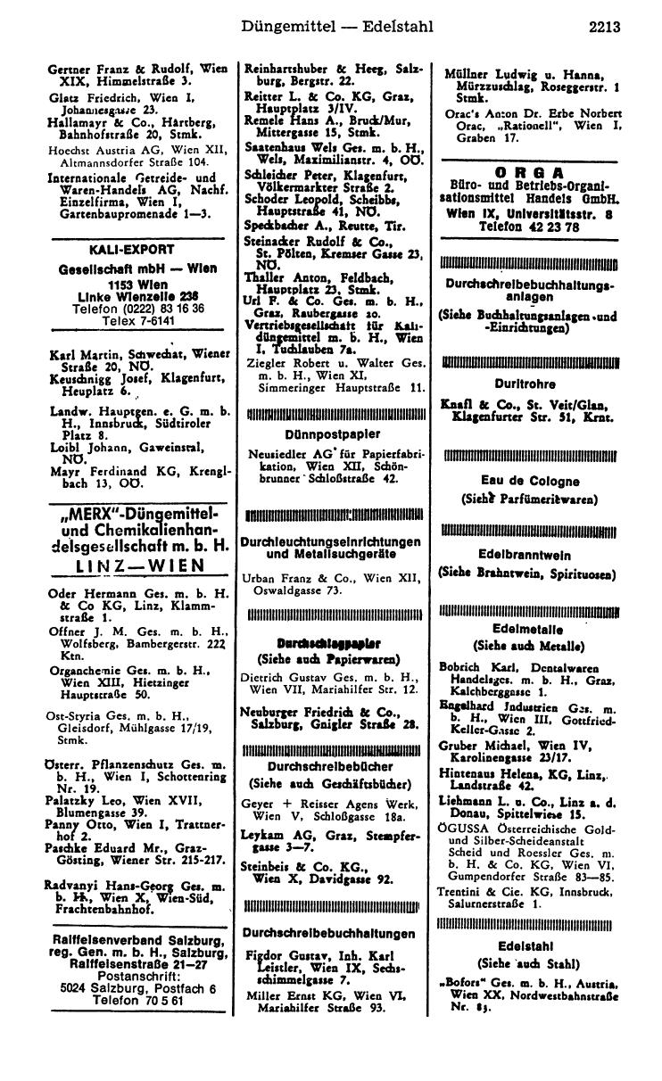 Handels-Compass 1978/79 - Page 2259