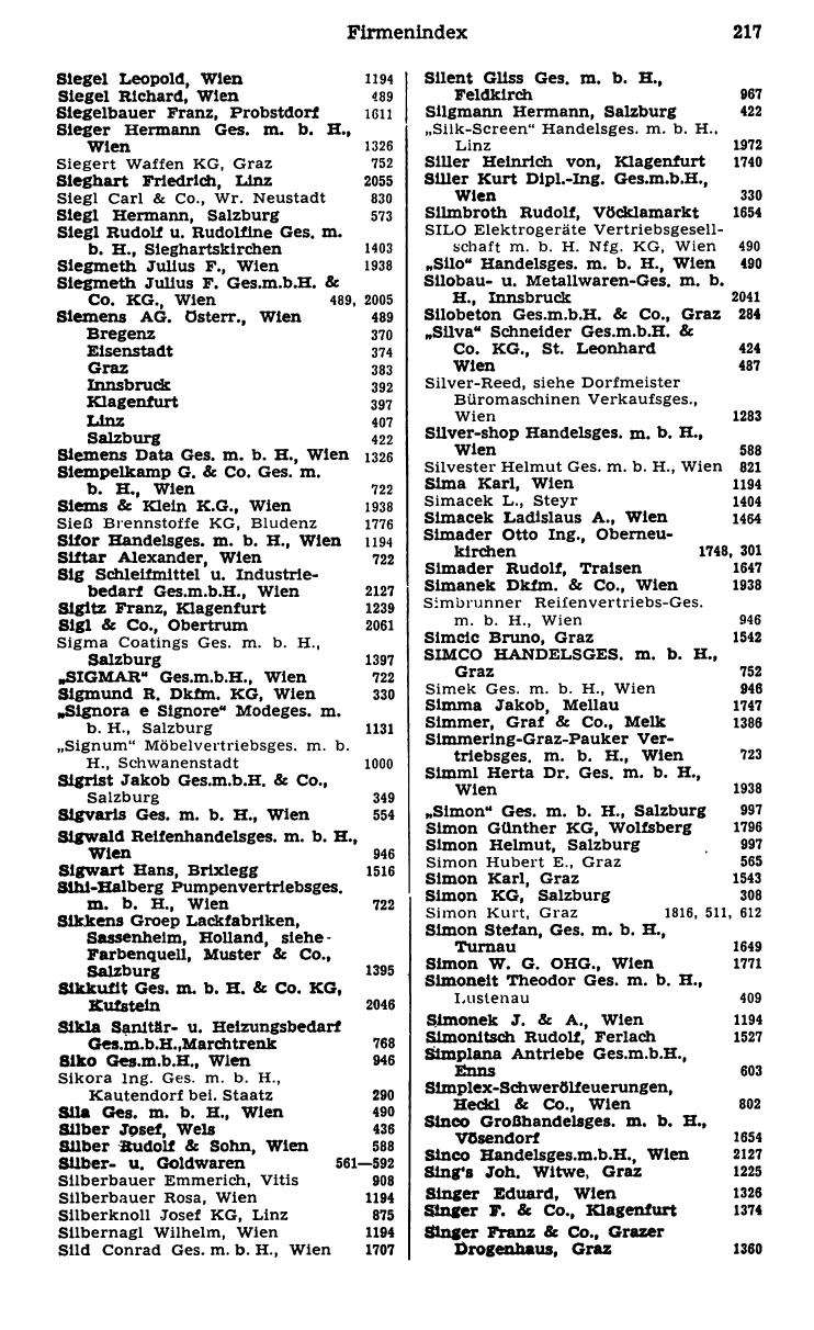 Handels-Compass 1978/79 - Seite 237