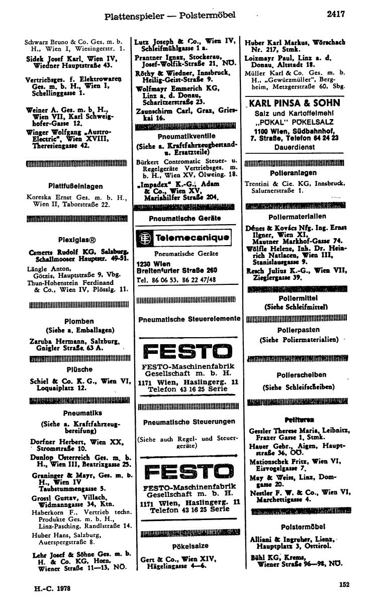 Handels-Compass 1978/79 - Seite 2463