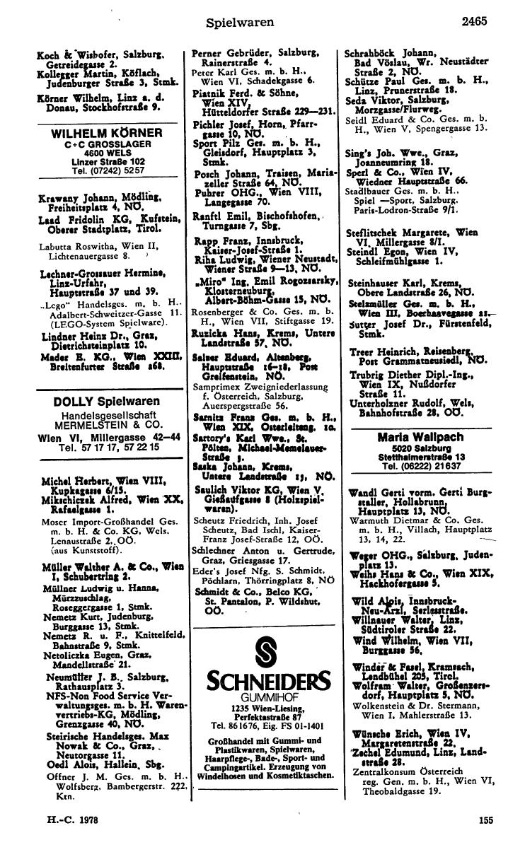 Handels-Compass 1978/79 - Seite 2511