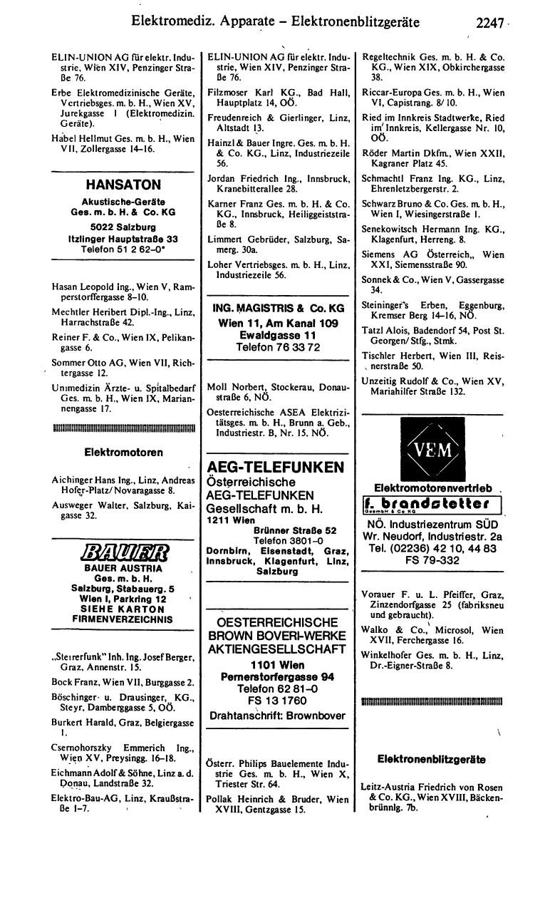 Handels-Compass 1982/83 - Seite 2261