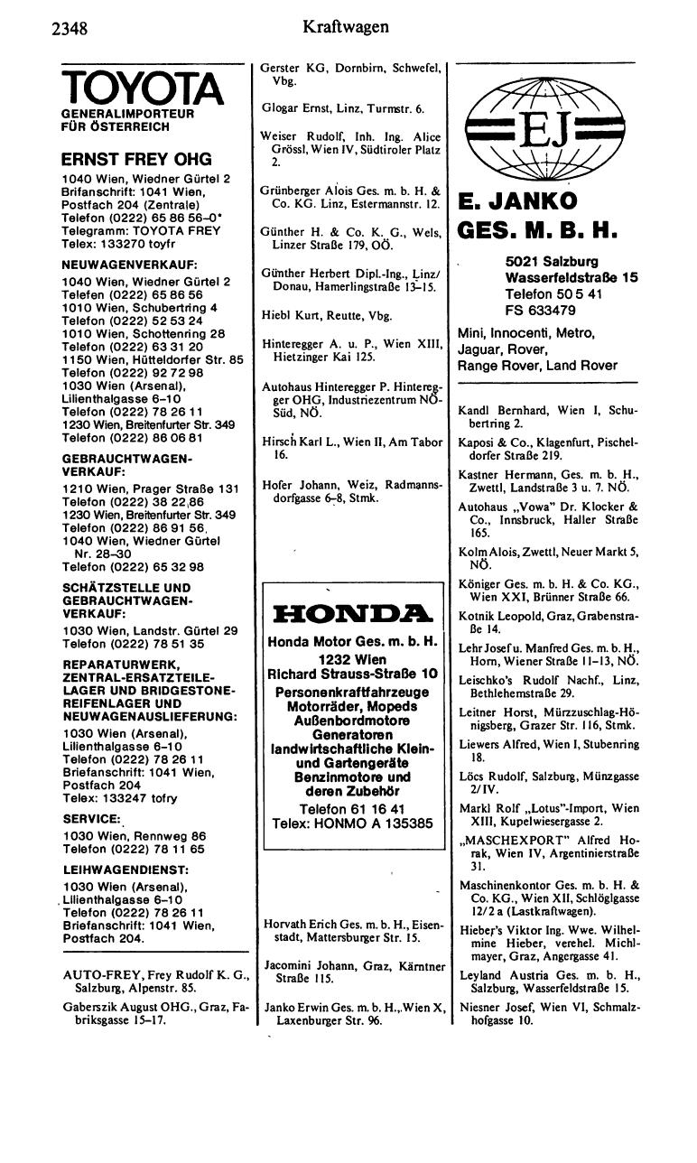 Handels-Compass 1982/83 - Seite 2362