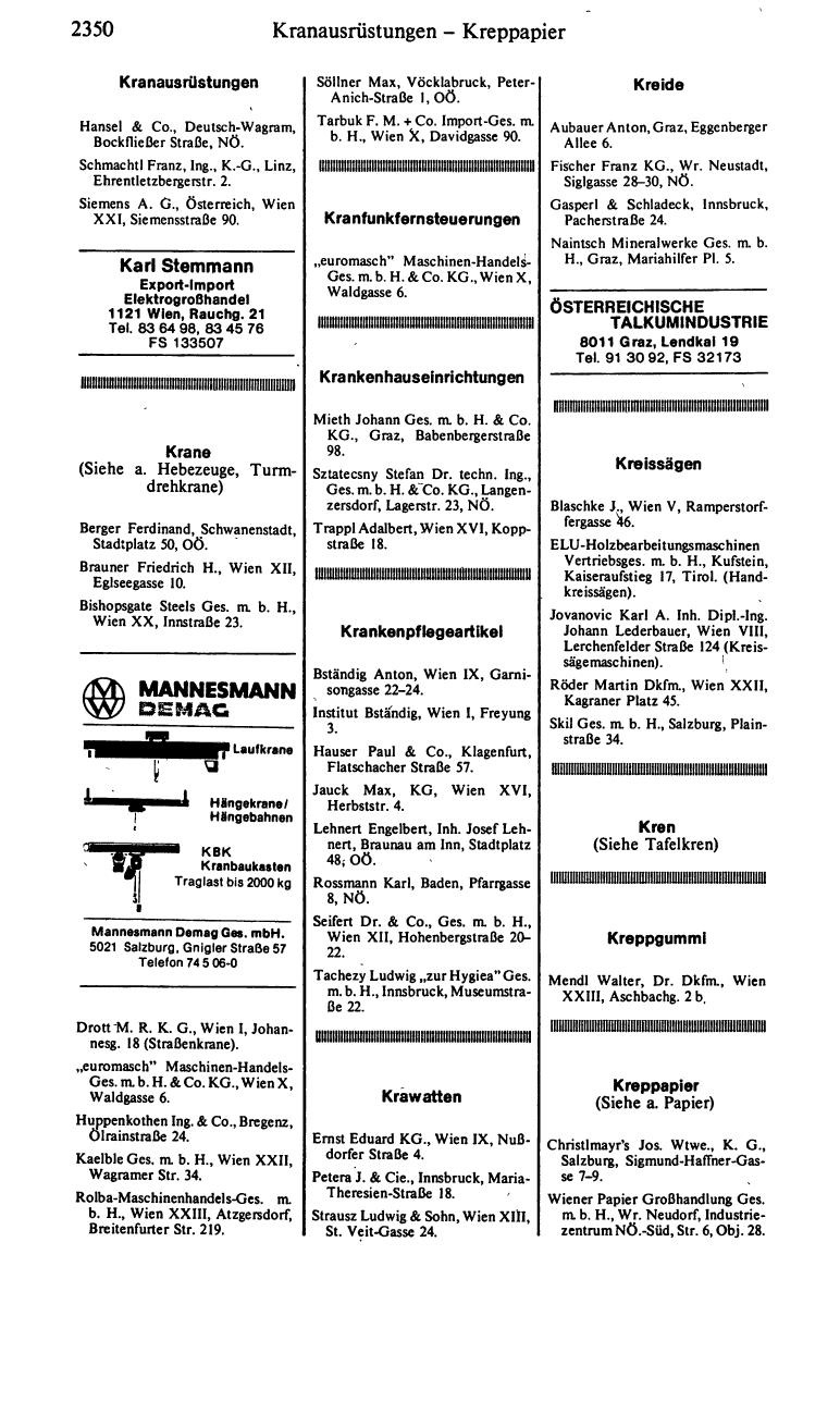 Handels-Compass 1982/83 - Seite 2364