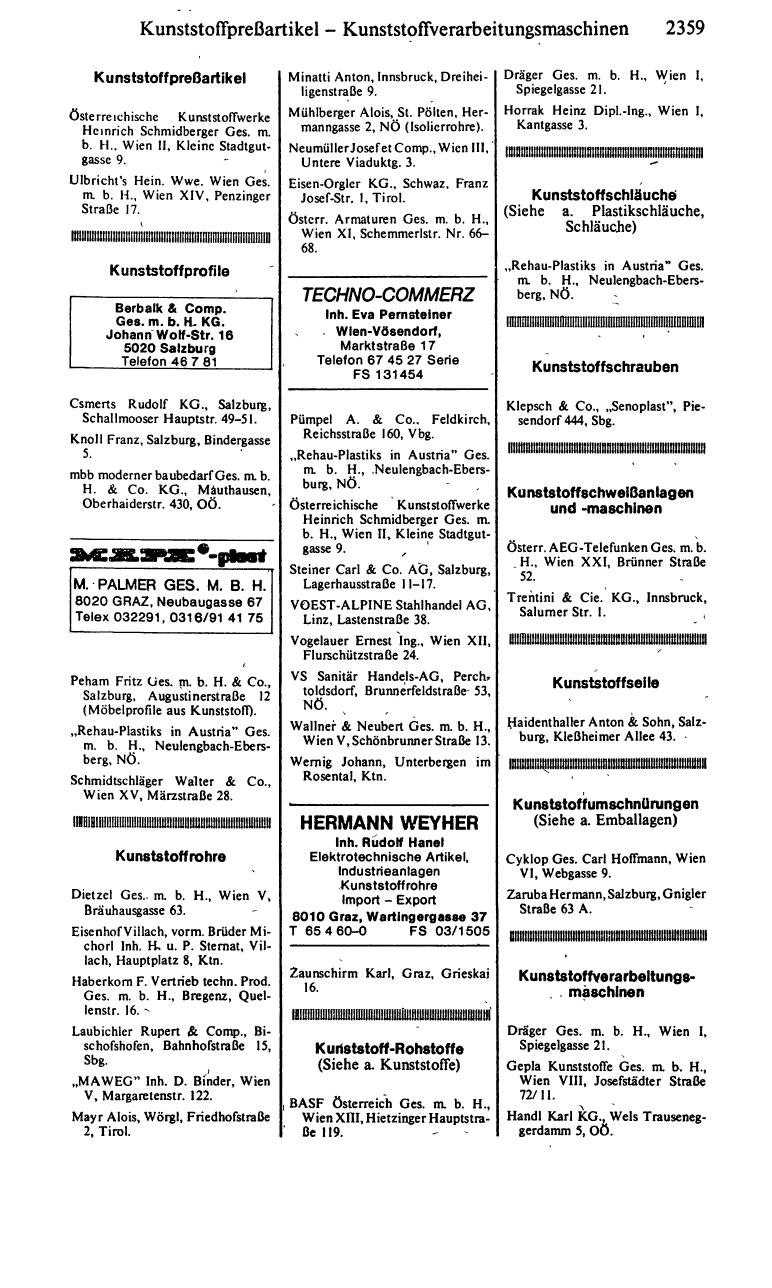 Handels-Compass 1982/83 - Seite 2373