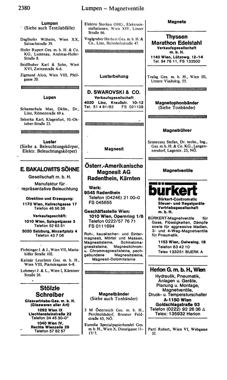 Handels-Compass 1982/83 - Seite 2394