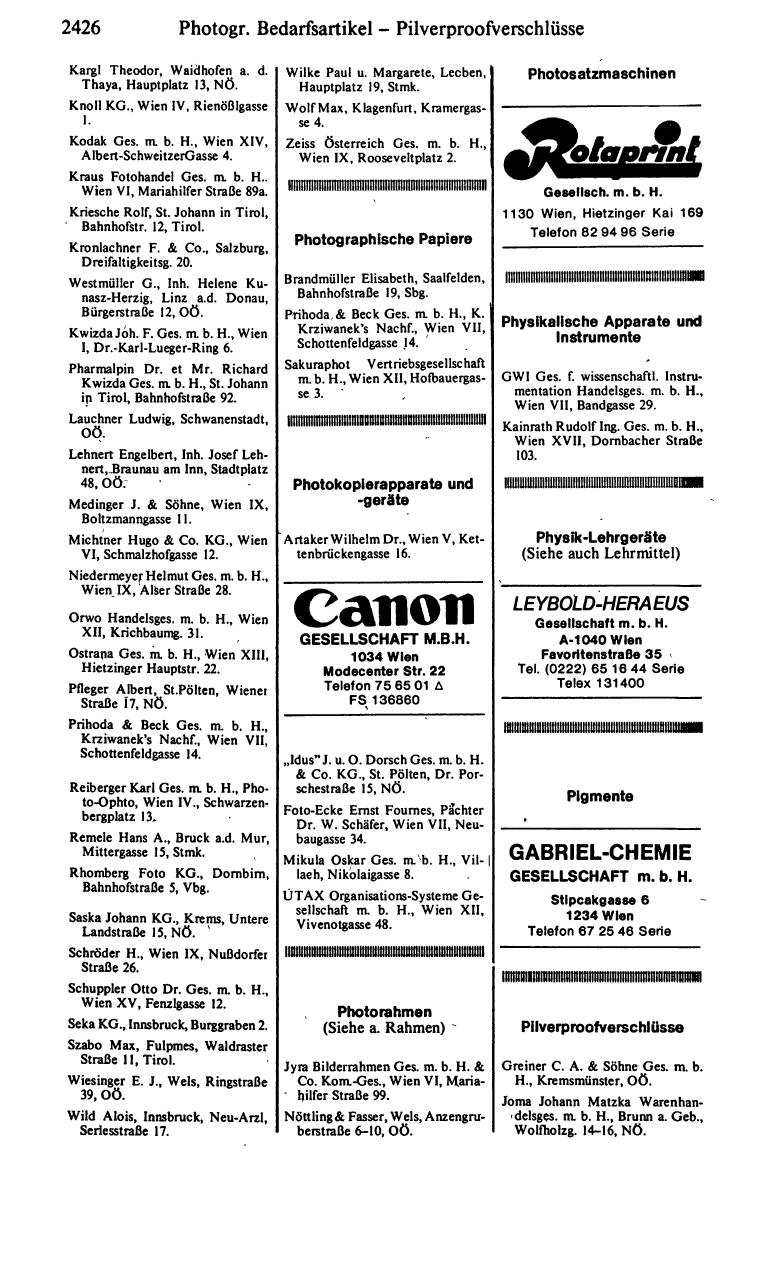 Handels-Compass 1982/83 - Page 2440