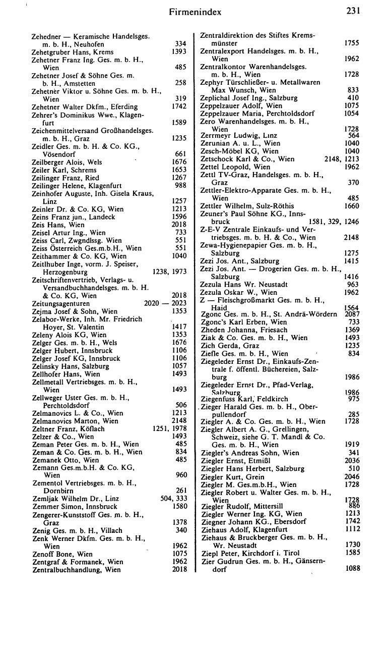 Handels-Compass 1982/83 - Page 245