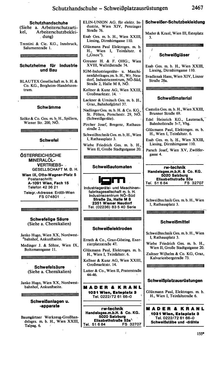 Handels-Compass 1982/83 - Seite 2481