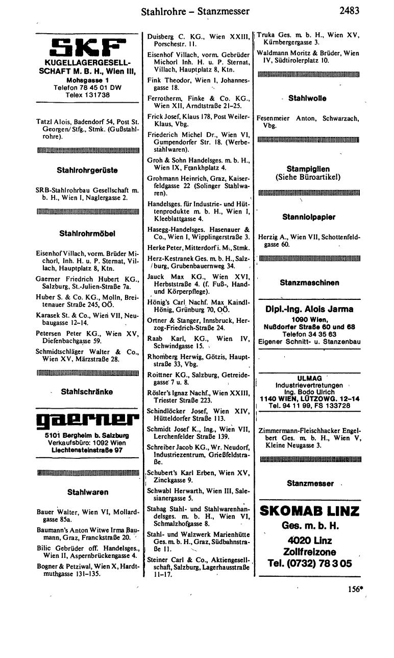 Handels-Compass 1982/83 - Seite 2497