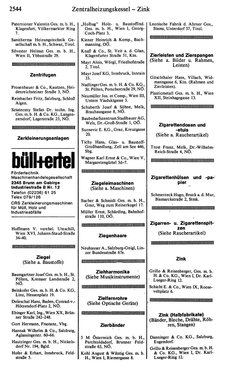 Handels-Compass 1982/83 - Page 2558