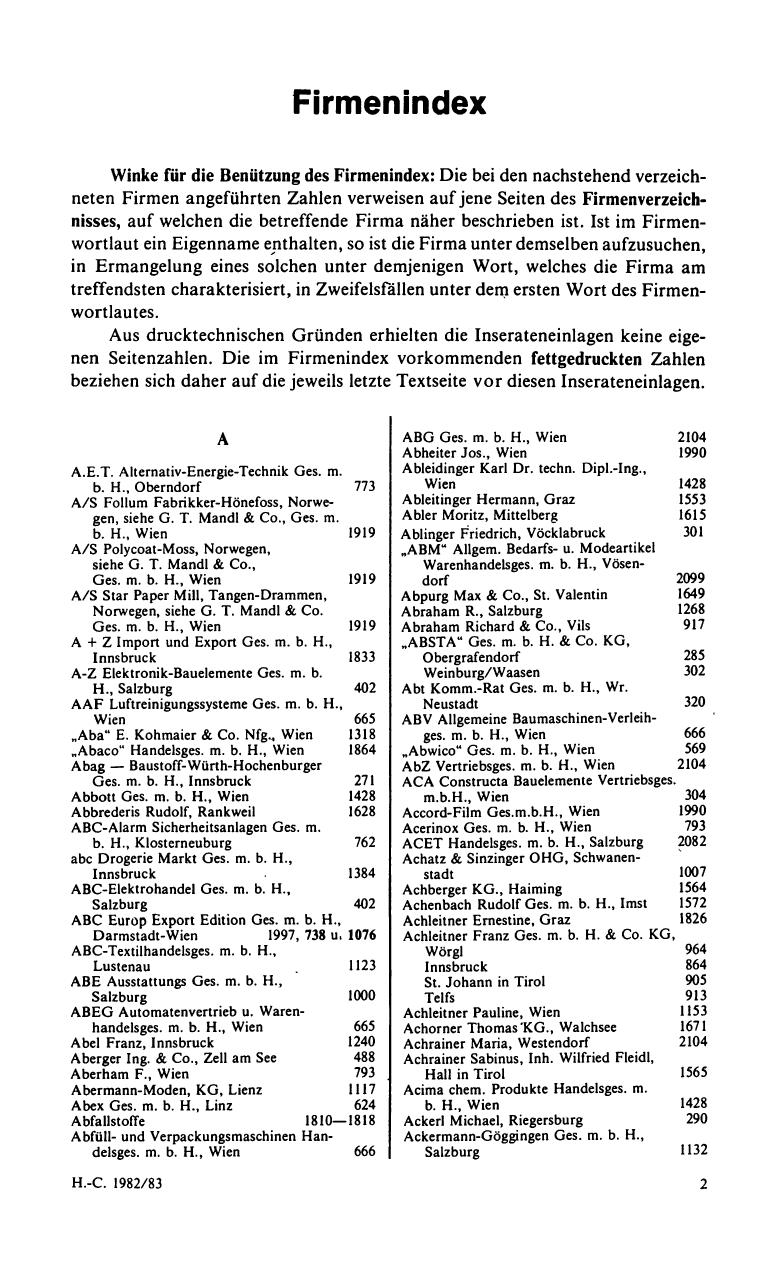 Handels-Compass 1982/83 - Page 31