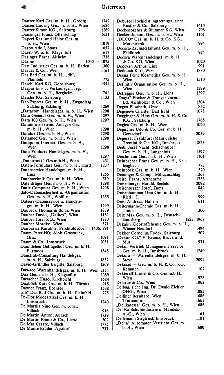 Handels-Compass 1982/83 - Page 62