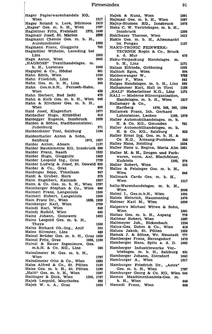 Handels-Compass 1976 - Page 111