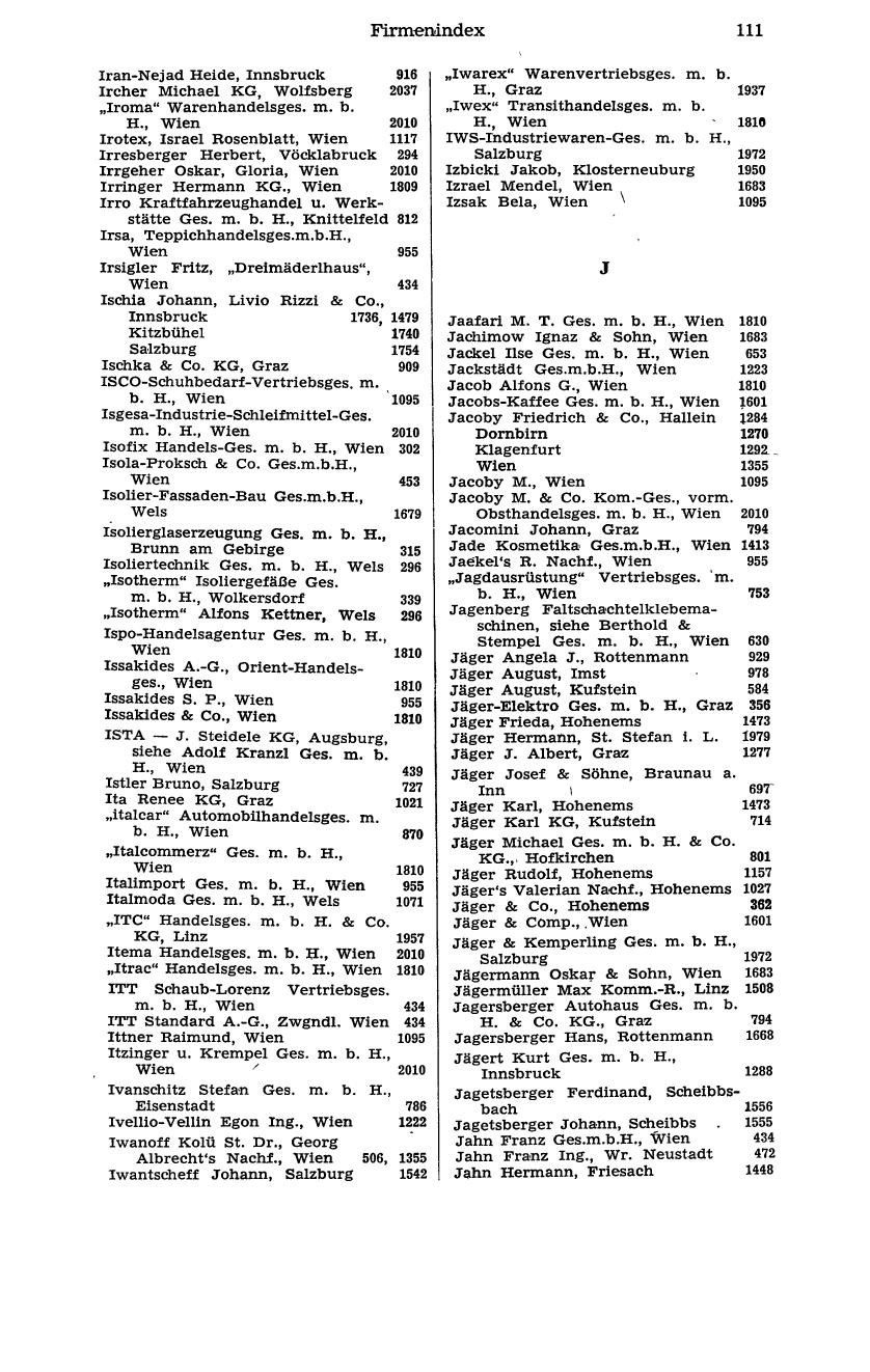 Handels-Compass 1976 - Page 131