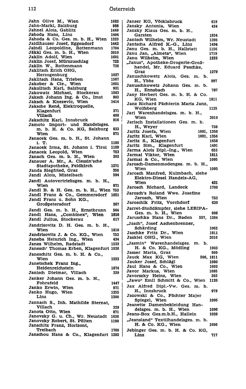 Handels-Compass 1976 - Seite 132