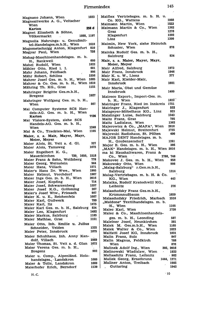 Handels-Compass 1976 - Page 165