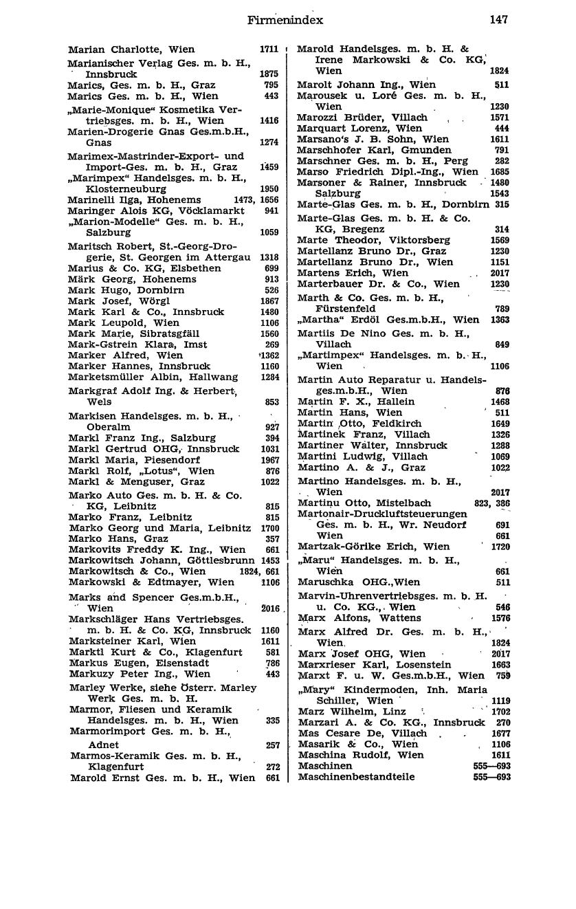 Handels-Compass 1976 - Page 167