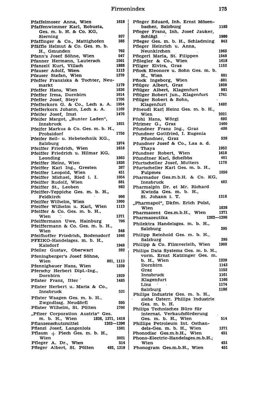 Handels-Compass 1976 - Page 195