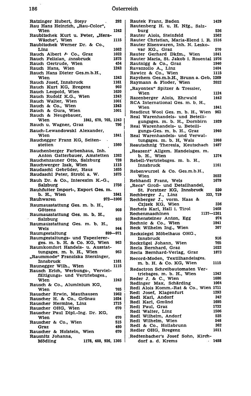 Handels-Compass 1976 - Seite 206