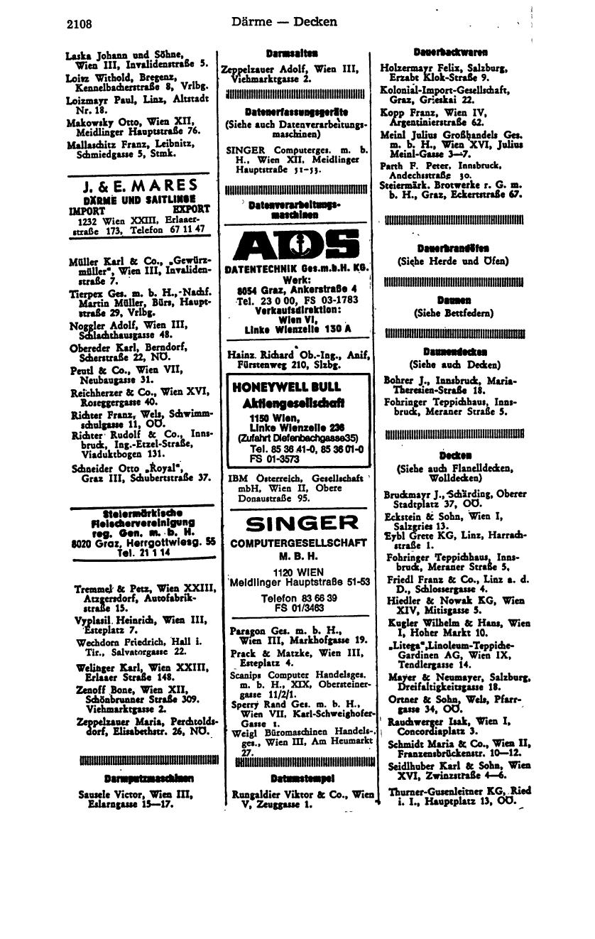 Handels-Compass 1976 - Seite 2170
