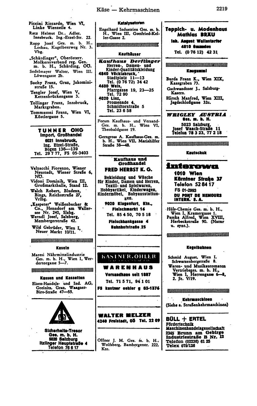 Handels-Compass 1976 - Seite 2281