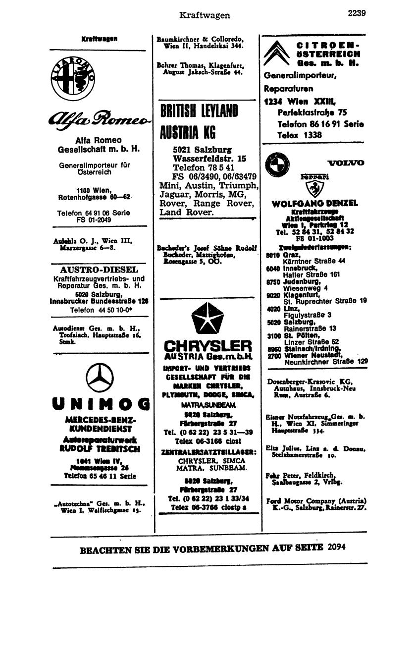 Handels-Compass 1976 - Seite 2301