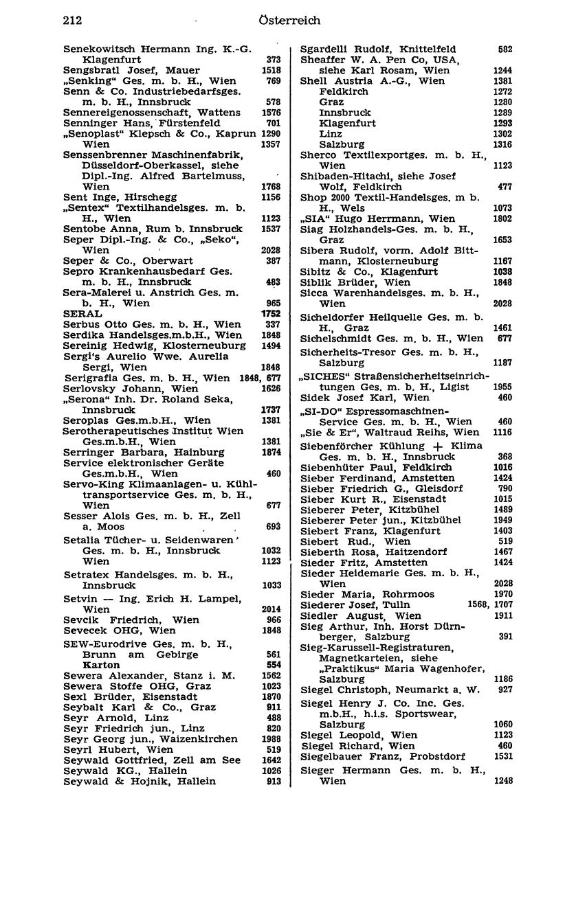 Handels-Compass 1976 - Seite 232