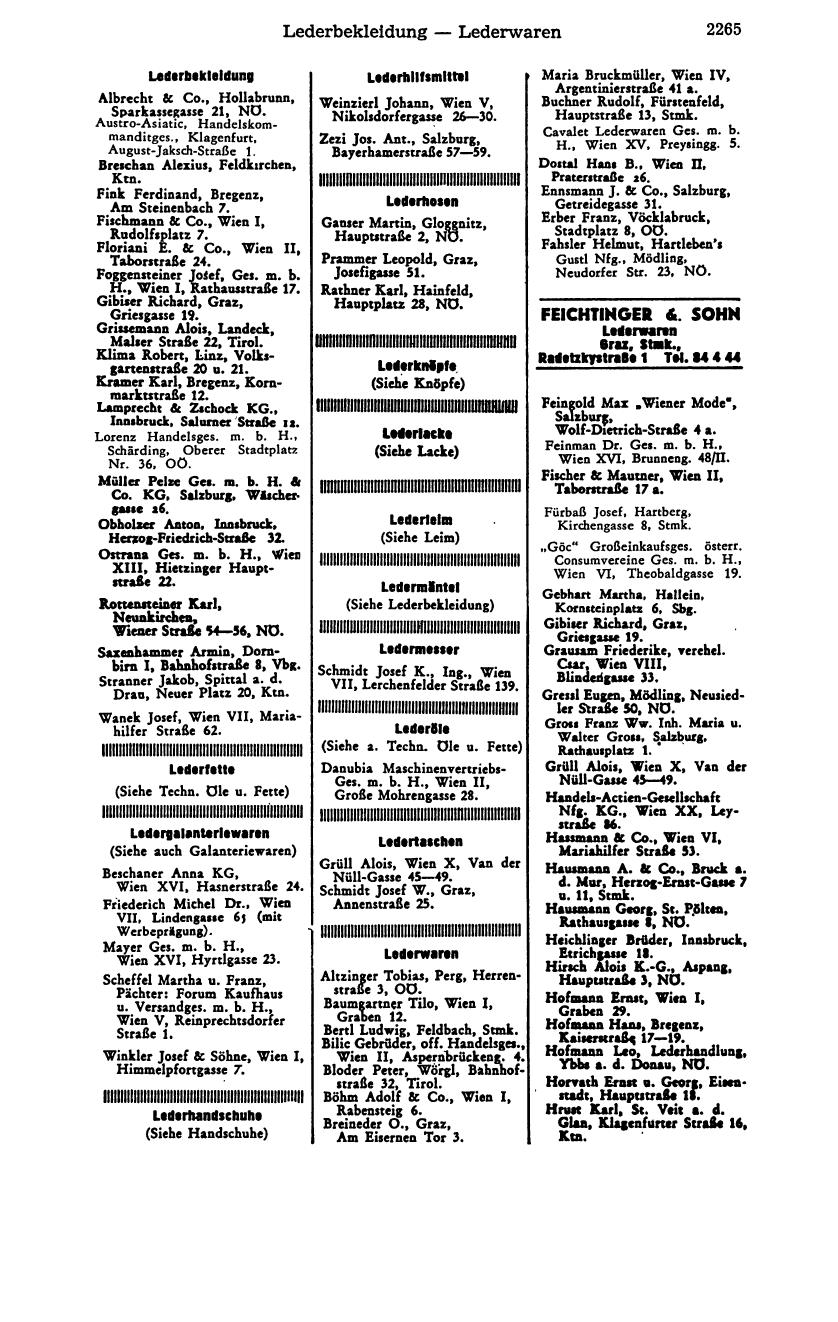 Handels-Compass 1976 - Page 2327