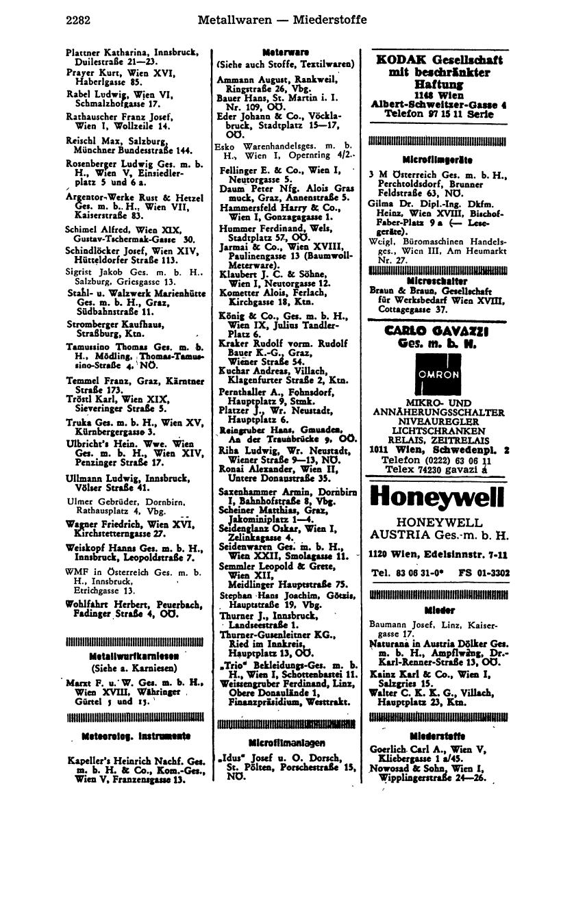 Handels-Compass 1976 - Seite 2344