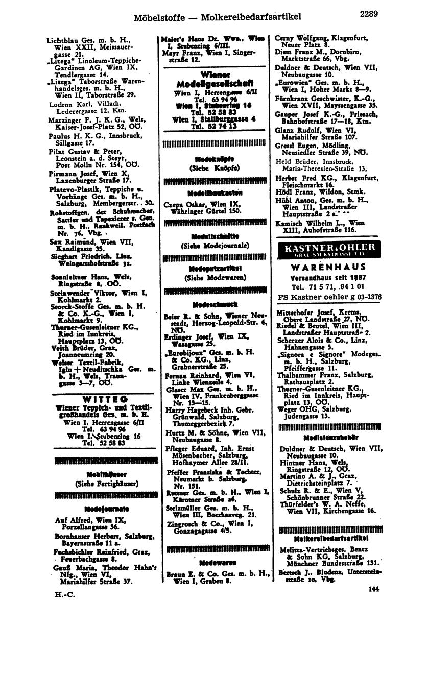 Handels-Compass 1976 - Page 2351