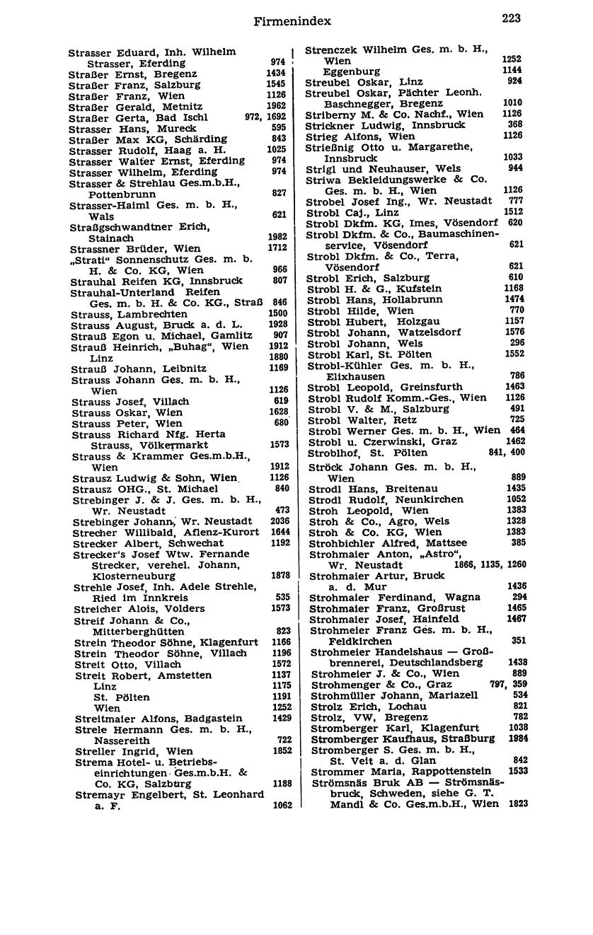 Handels-Compass 1976 - Seite 243