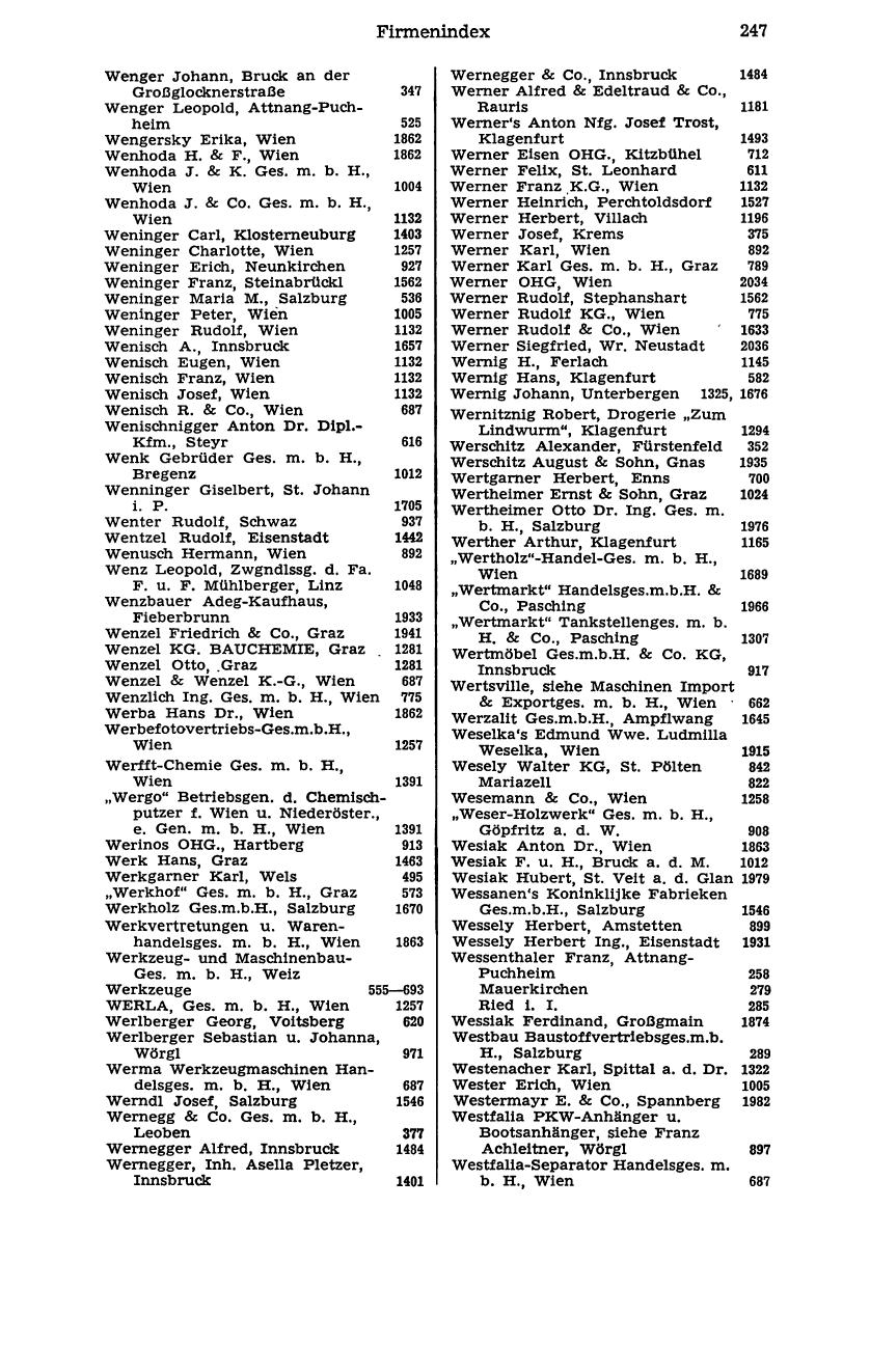 Handels-Compass 1976 - Page 267