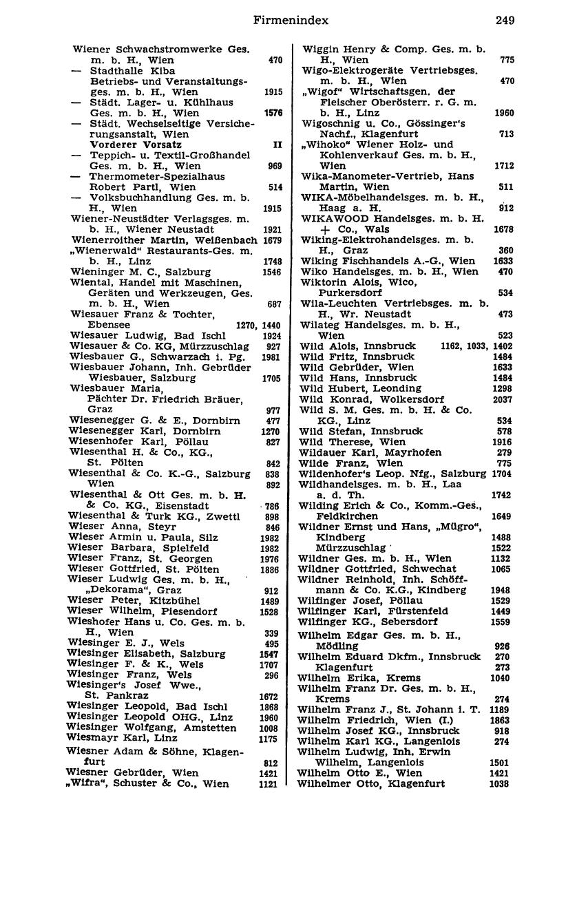 Handels-Compass 1976 - Page 269