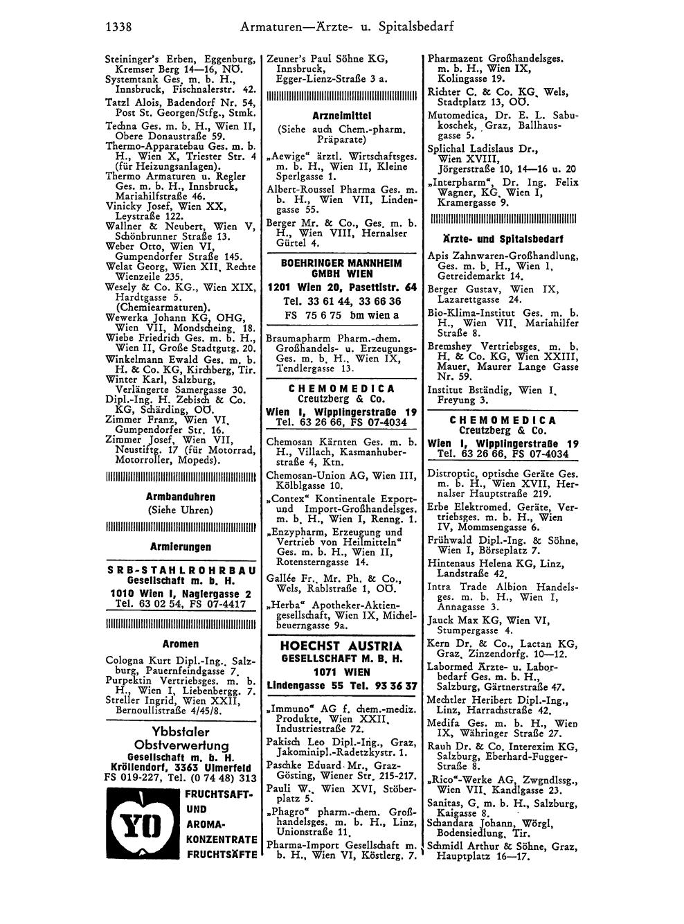 Handels-Compass 1973 - Page 1394