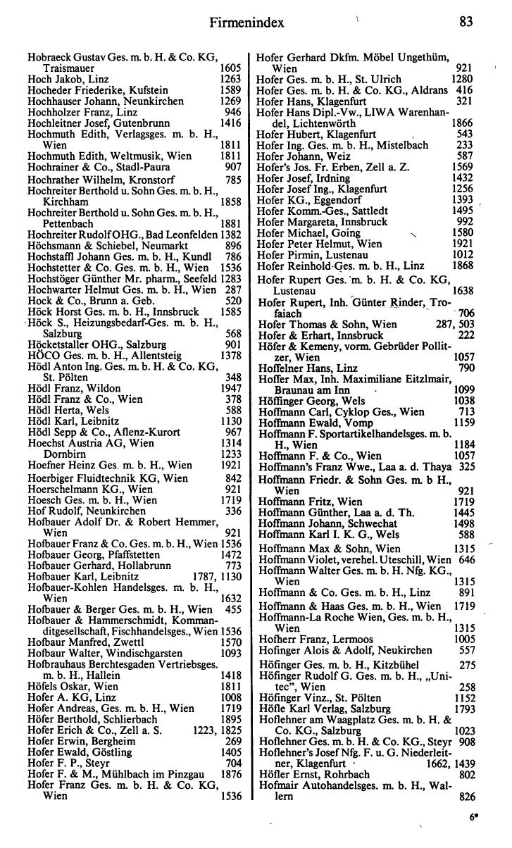 Handels-Compass 1985/86 - Page 99