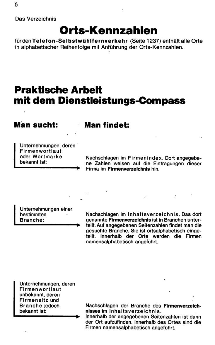 Dienstleistungs- und Behörden-Compass 1982/83 - Seite 12