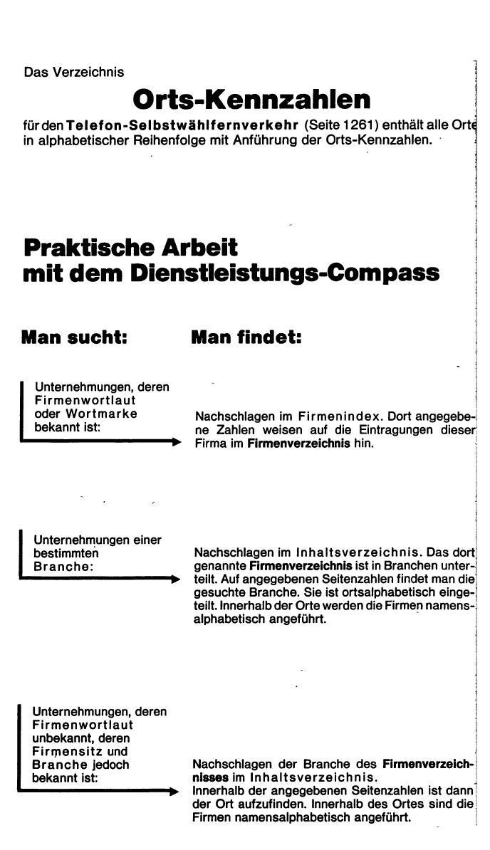 Dienstleistungs- und Behörden-Compass 1983/84 - Seite 12
