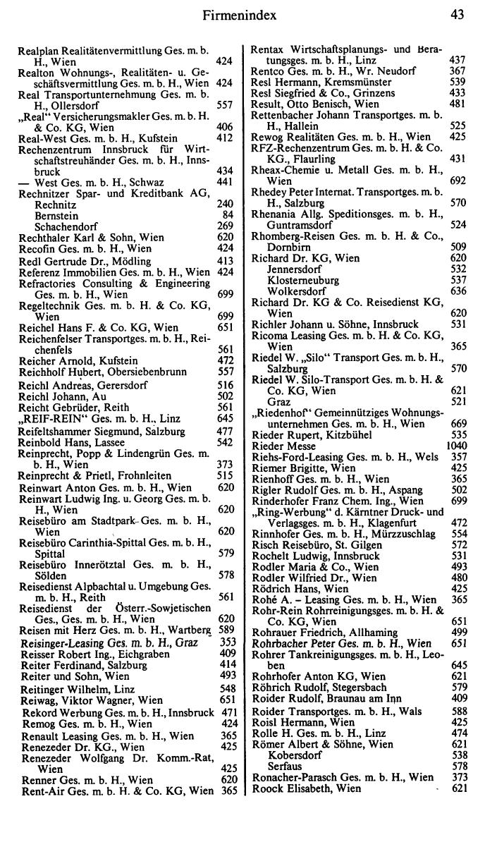 Dienstleistungs- und Behörden-Compass 1983/84 - Seite 51