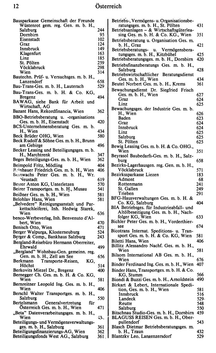 Dienstleistungs- und Behörden-Compass 1984/85 - Page 20