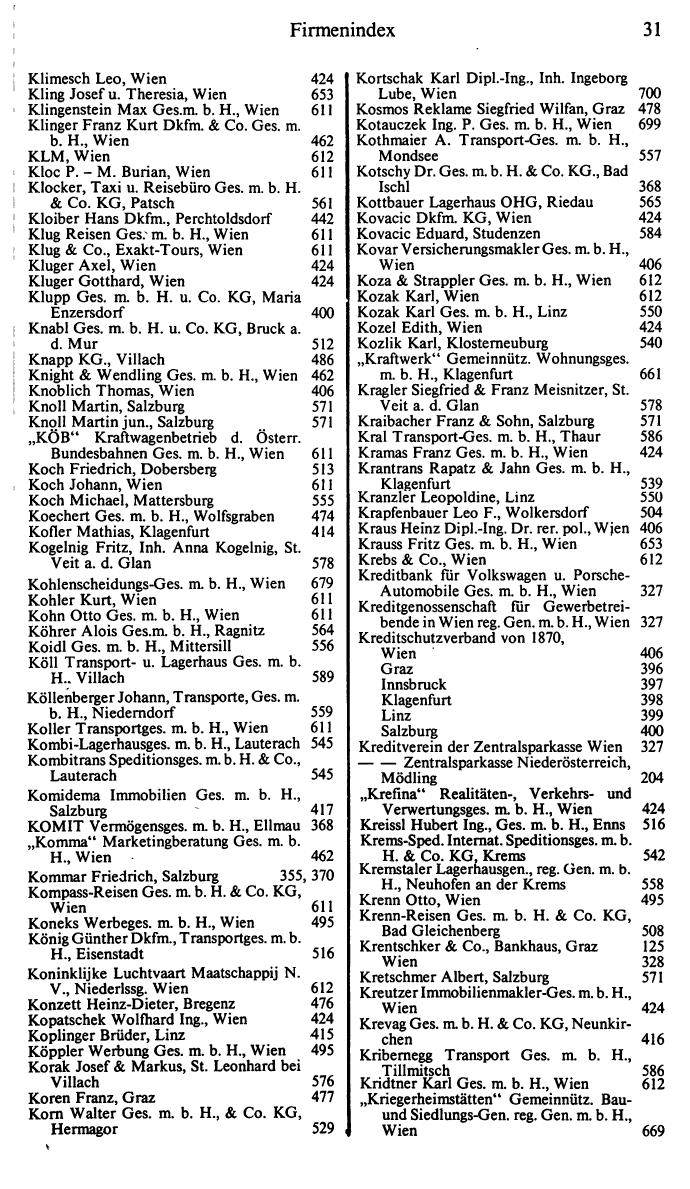 Dienstleistungs- und Behörden-Compass 1986/87 - Page 39
