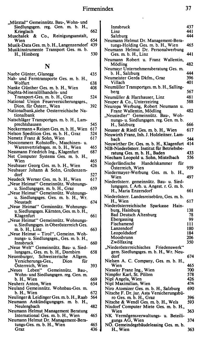 Dienstleistungs- und Behörden-Compass 1986/87 - Page 45