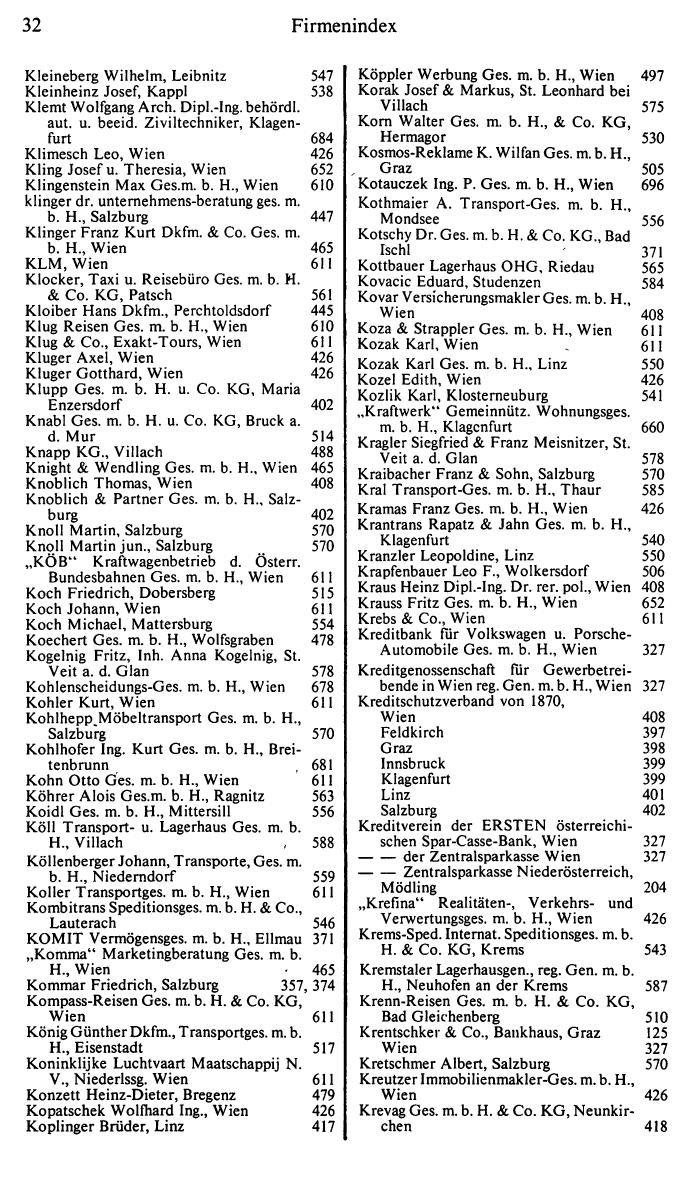 Dienstleistungs- und Behörden-Compass 1987/88 - Page 40