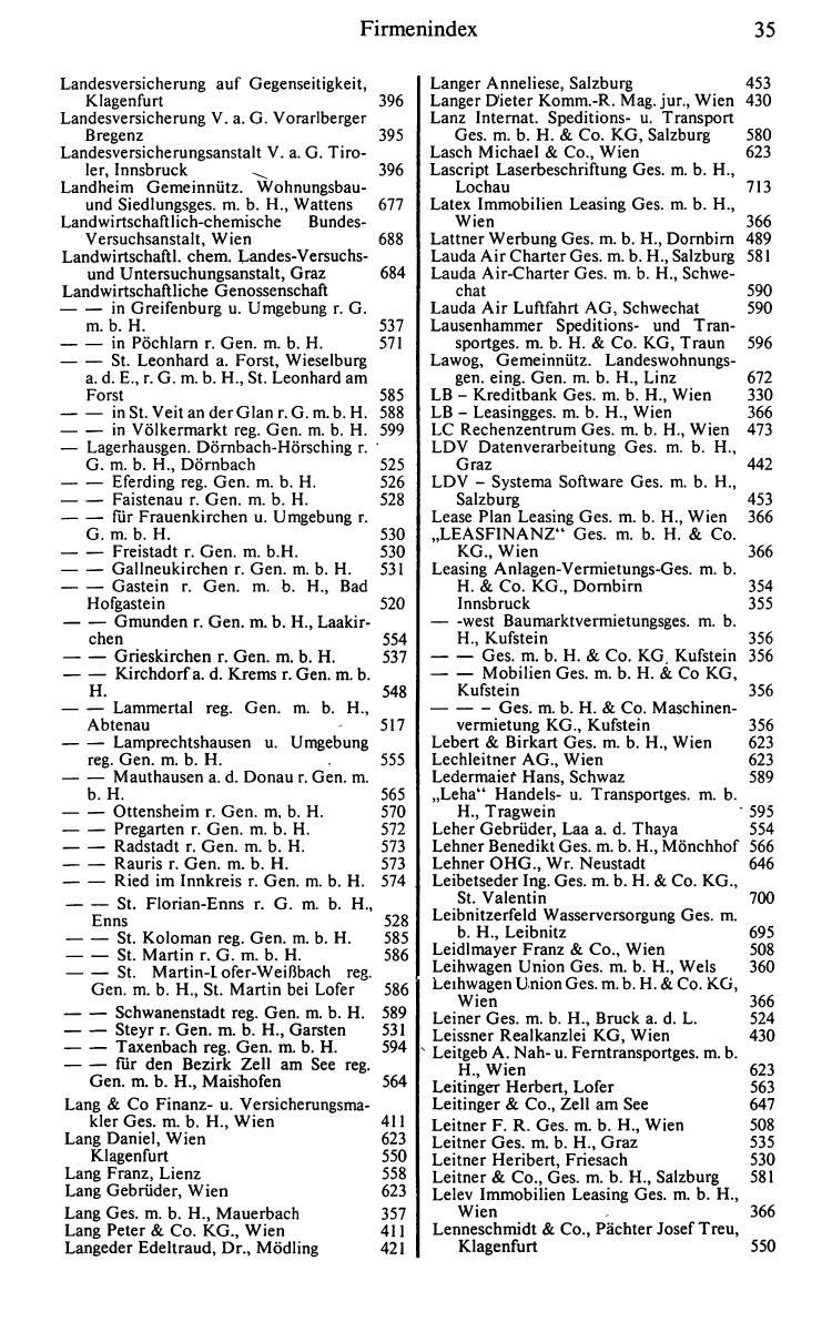 Dienstleistungs- und Behörden-Compass 1988/89 - Page 43