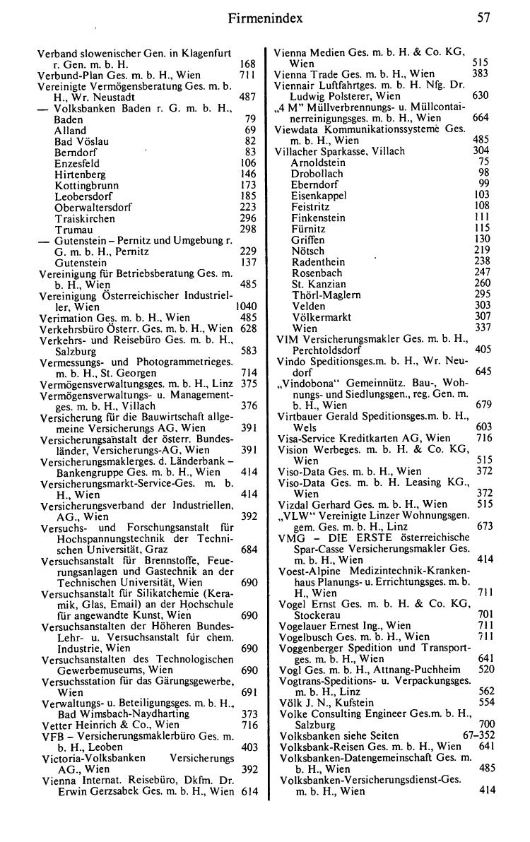 Dienstleistungs- und Behörden-Compass 1988/89 - Page 65