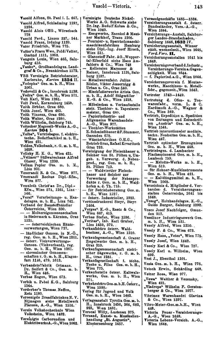 Handels-Compass 1962 - Page 175