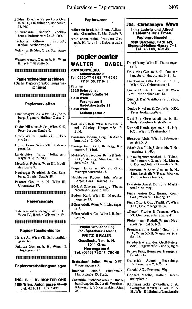 Handels-Compass 1980/81 - Page 2439