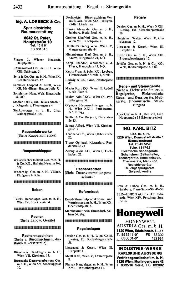 Handels-Compass 1980/81 - Page 2462