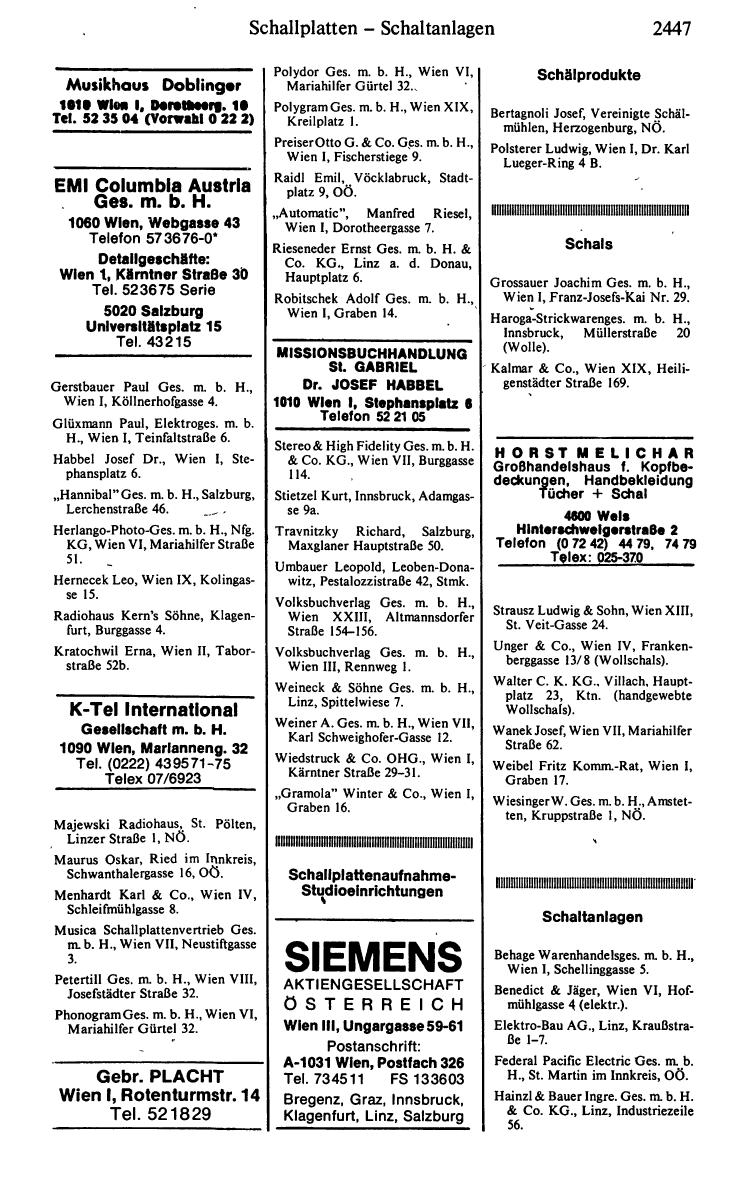 Handels-Compass 1980/81 - Page 2477