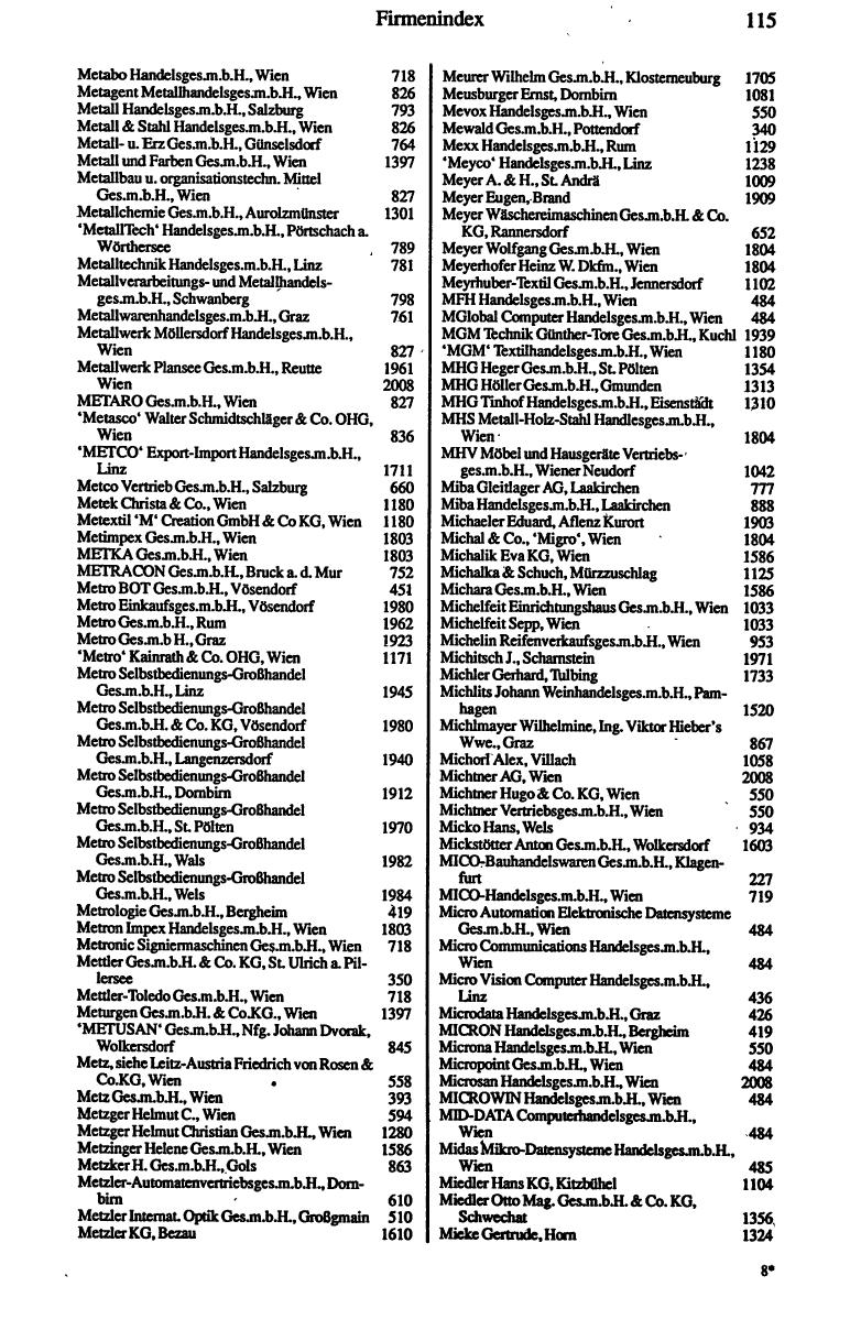 Handels-Compass 1990/91 - Seite 133